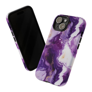 Purple Marbled