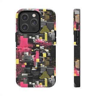 Neon Gridlock - iPhone Tough