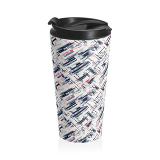 Static Grid - Travel Mug