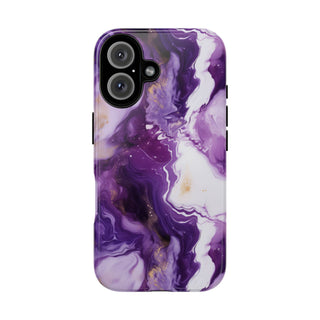 Purple Marbled