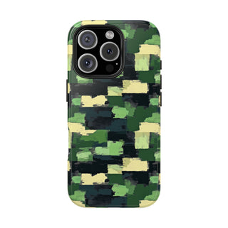 Camo Blocks - iPhone Tough