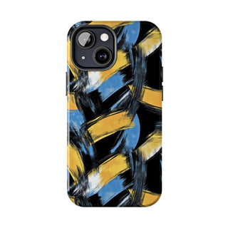 Golden Strokes - iPhone Tough