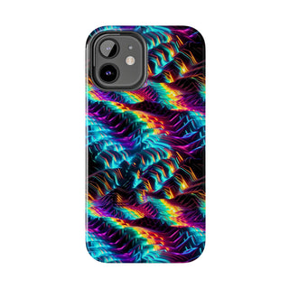 Neon Terrain - iPhone Tough