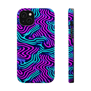 Neon Nautical Waves