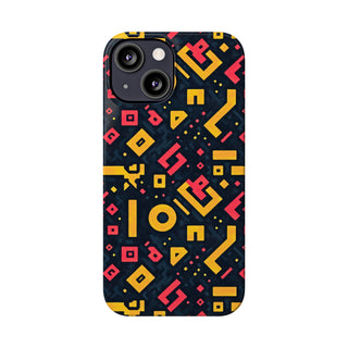 Neon Glyphs - iPhone Slim