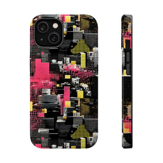 Neon Gridlock - iPhone MagSafe