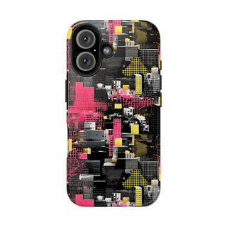 Neon Gridlock - iPhone Tough