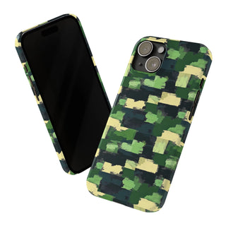Camo Blocks - iPhone Slim