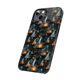 Golden Glow Pendants - iPhone Slim