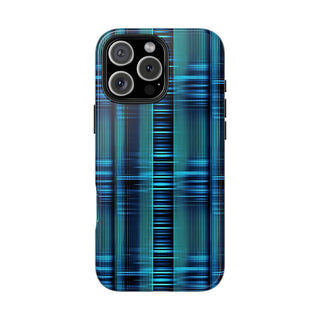 Cyber Striped Symphony - iPhone Tough