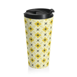 Golden Blossom - Travel Mug