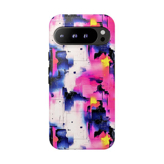 Neon Grid - Pixel Tough