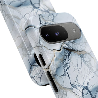 Silvery Blue Network - Pixel Tough