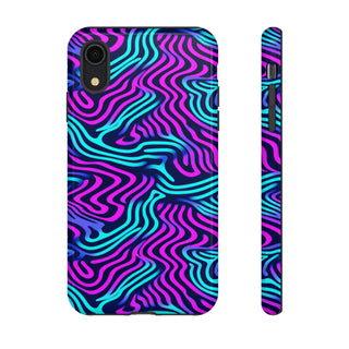 Neon Nautical Waves