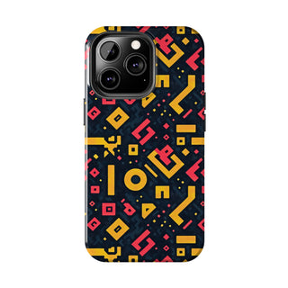 Neon Glyphs - iPhone Tough