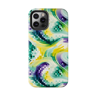 Pixel Waves - iPhone Tough