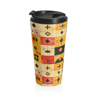 Ancient Patchwork - Travel Mug