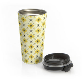 Golden Blossom - Travel Mug