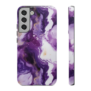 Purple Marbled