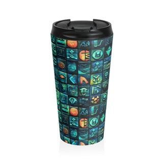 Ancient Glyphs - Travel Mug