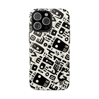 Monochrome Echoes - iPhone Tough