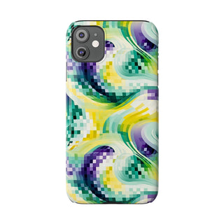 Pixel Waves - iPhone Slim