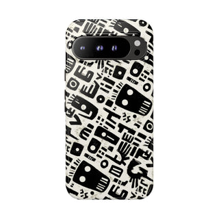 Monochrome Echoes - Pixel Tough