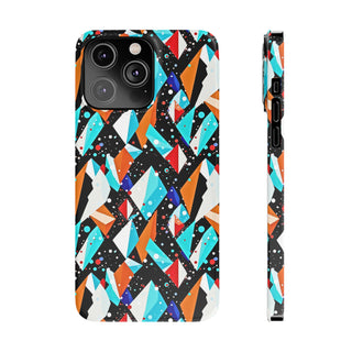 Cyan Crystal - iPhone Slim