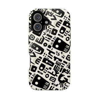 Monochrome Echoes - iPhone MagSafe