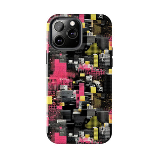 Neon Gridlock - iPhone Tough