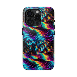 Neon Terrain - iPhone Tough