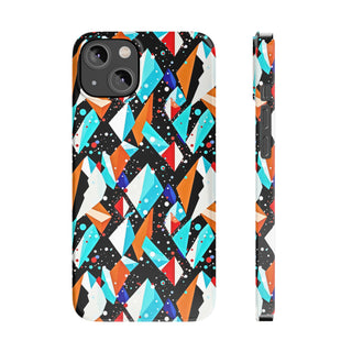 Cyan Crystal - iPhone Slim