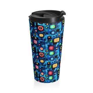 Aztec Echoes - Travel Mug