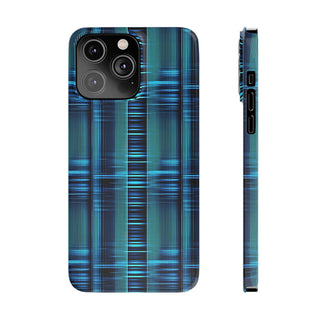 Cyber Striped Symphony - iPhone Slim
