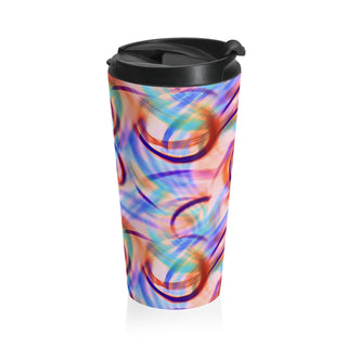 Pastel Waves - Travel Mug