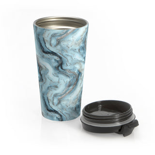 Frosted Silver - Travel Mug