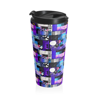 Electric Patchwork - Travel Mug