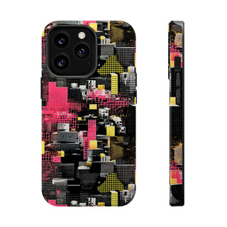 Neon Gridlock - iPhone MagSafe