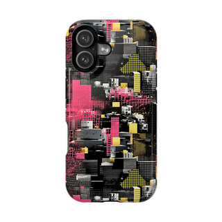 Neon Gridlock - iPhone MagSafe