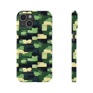 Camo Blocks - iPhone Slim
