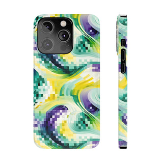 Pixel Waves - iPhone Slim