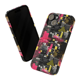 Neon Gridlock - iPhone Slim
