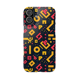 Neon Glyphs - iPhone Slim