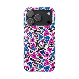 Vivid Triangles - iPhone Slim
