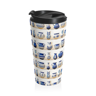 Indigo Vessels - Travel Mug
