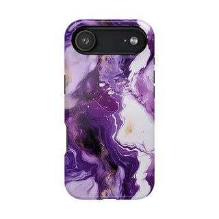Purple Marbled - iPhone MagSafe