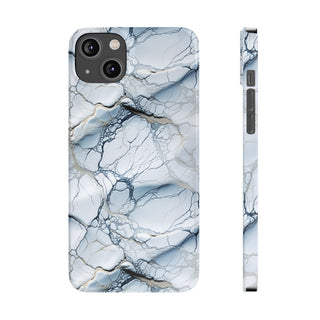 Silvery Blue Network - iPhone Slim