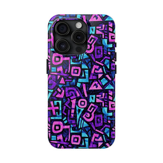 Geometric Pulse - iPhone Tough