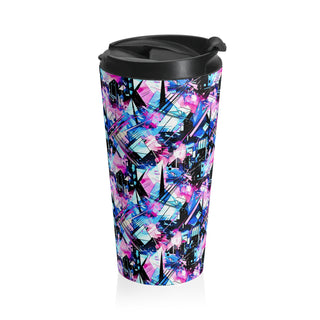 Electric Skyline - Travel Mug