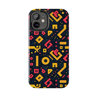 Neon Glyphs - iPhone Tough